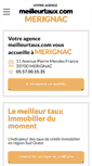 Mobile Screenshot of bordeauxmerignac-meilleurtaux.com